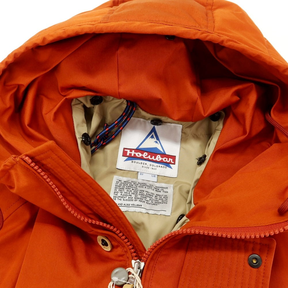 【中古】ホルバーマウンテニアリング Holubar Mountaineering コットン ダウンジャケット オレンジ【 L 】【 状態ランクA 】【 メンズ 】