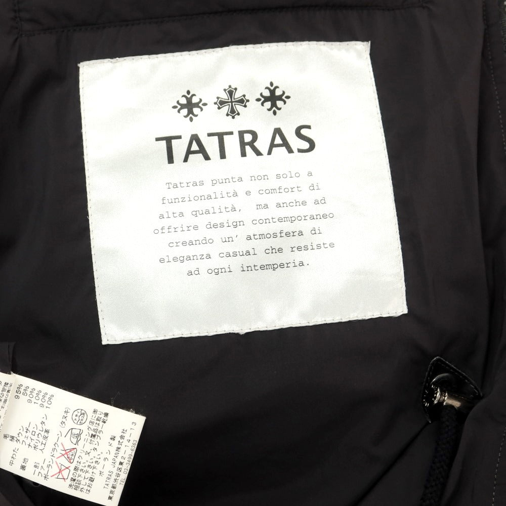 【中古】タトラス TATRAS ウールシルク ダウンコート チャコールグレー【 3 】【 状態ランクB 】【 メンズ 】