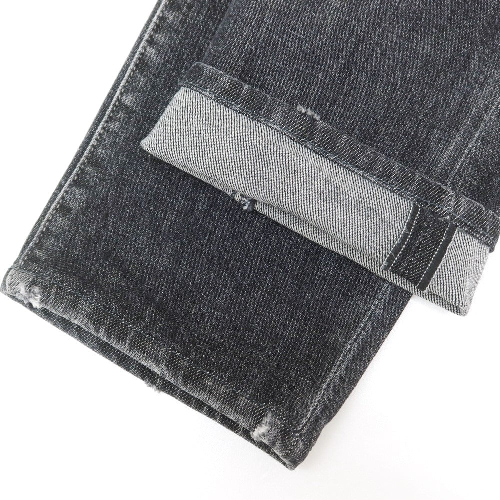 【中古】ピーティートリノ デニム PT TORINO DENIM クラッシュ＆ペイント加工 ジーンズ デニムパンツ ブラック【 30 】【 状態ランクB 】【 メンズ 】