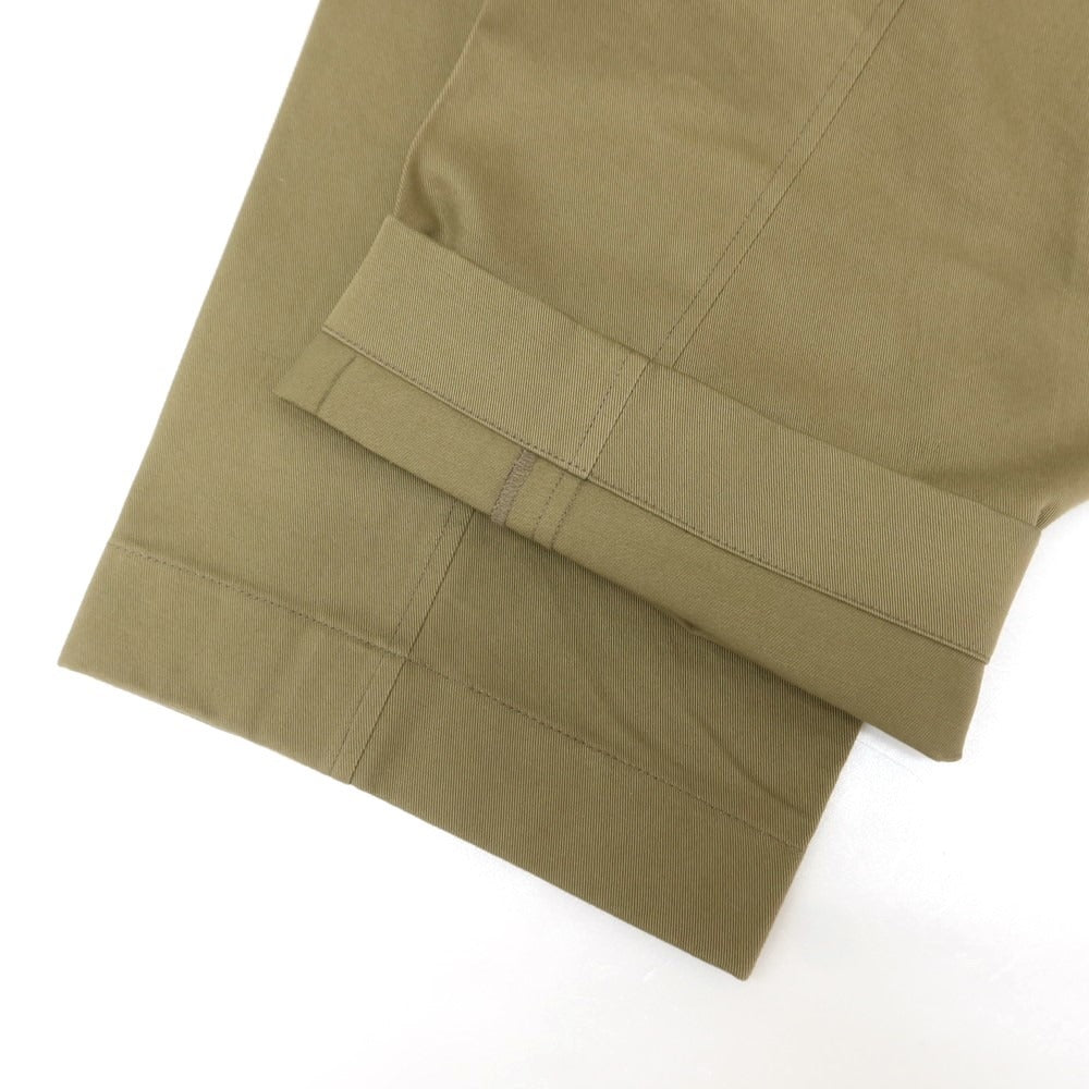 【中古】イガラシトラウザーズ 五十嵐 IGARASHI TROUSERS コットン カーゴパンツ カーキ【サイズオーダー品（44位）】【KAK】【S/S/A/W】【状態ランクB】【メンズ】