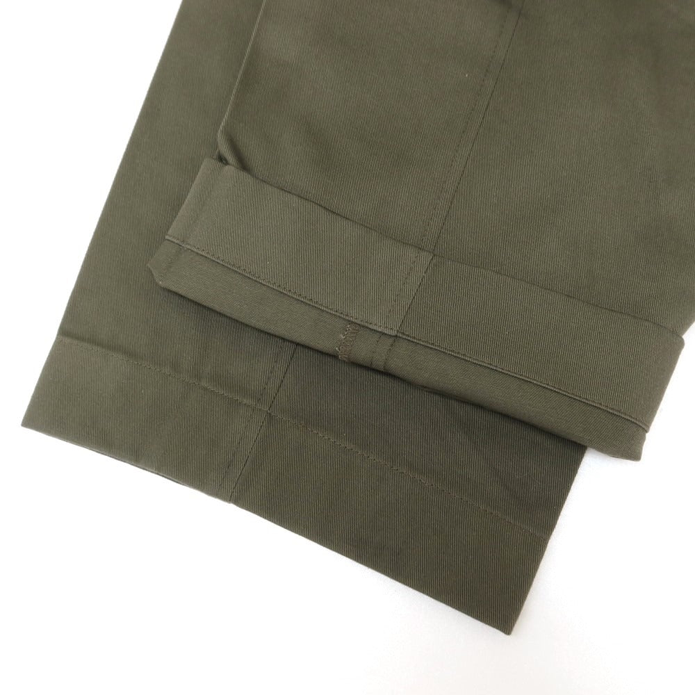 【中古】イガラシトラウザーズ 五十嵐 IGARASHI TROUSERS コットン カーゴパンツ ダークカーキ【サイズオーダー品（44位）】【KAK】【S/S/A/W】【状態ランクB】【メンズ】