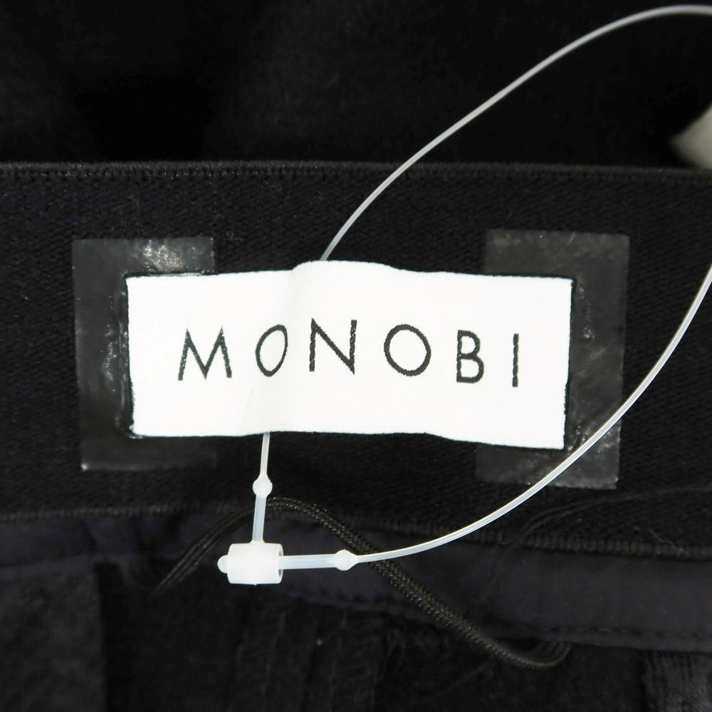 【中古】モノビ MONOBI ウールナイロン イージーパンツ ブラック【サイズL】【BLK】【A/W】【状態ランクB】【メンズ】