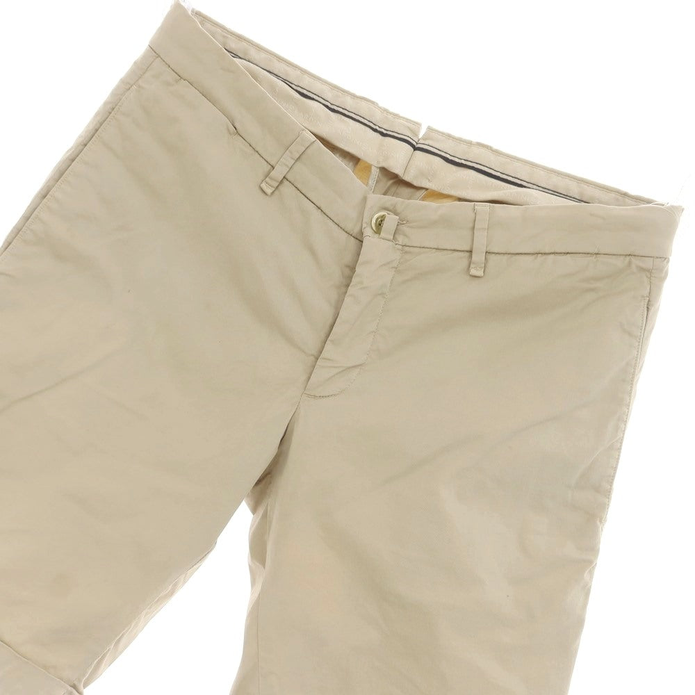 【中古】ラルディーニ LARDINI ストレッチ コットン ショートパンツ ベージュ【 50 】【 状態ランクD 】【 メンズ 】