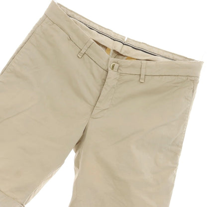 【中古】ラルディーニ LARDINI ストレッチ コットン ショートパンツ ベージュ【 50 】【 状態ランクD 】【 メンズ 】