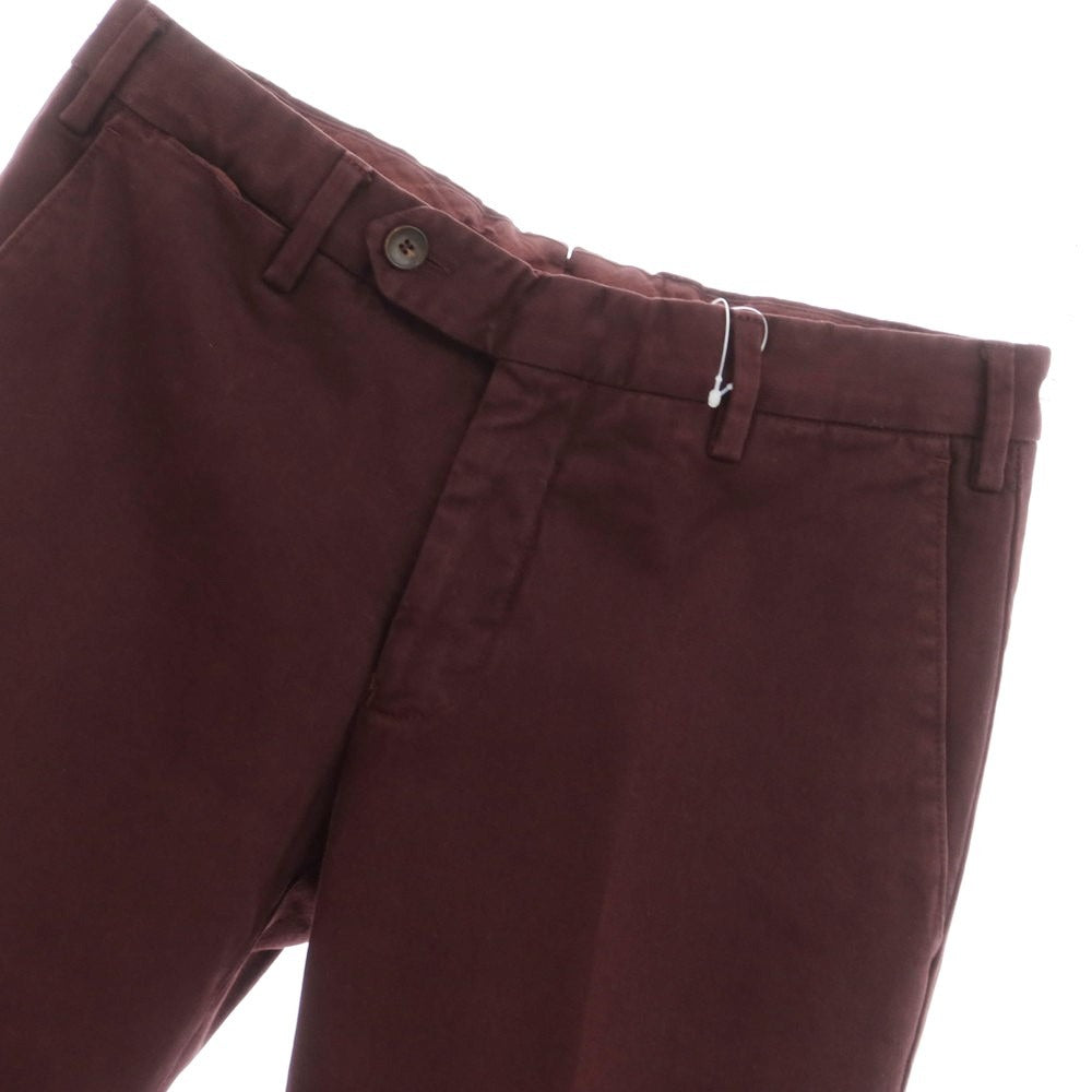 【新品未使用品】44 GERMANO スラックス　SLIM STRETCH SALE】GERMANOジェルマーノ ウールスラックスパンツ GRAY | ITAL