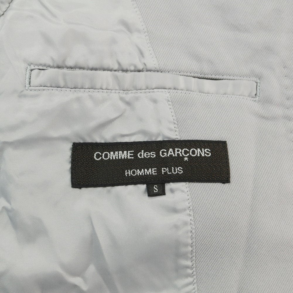 【中古】コムデギャルソンオムプリュス COMME des GARCONS HOMME PLUS 2024年春夏 ポリエステル ジャケット ライトグレー【 S 】【 状態ランクA 】【 メンズ 】