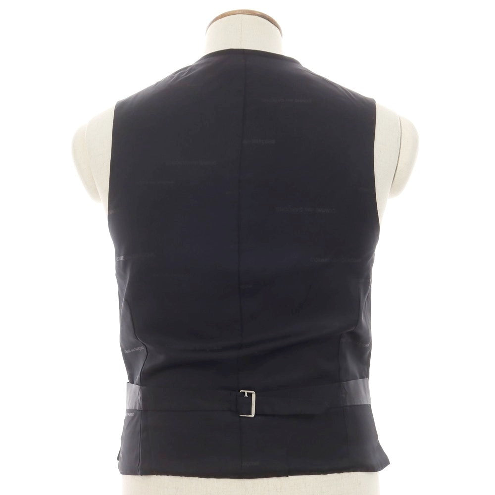 【中古】コムデギャルソン オムドゥ COMME des GARCONS HOMME DEUX 2023年秋冬 ウール ジレ ベスト ブラック【 M 】【 状態ランクA 】【 メンズ 】