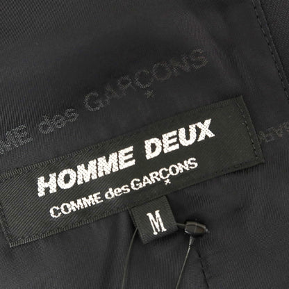 【中古】コムデギャルソン オムドゥ COMME des GARCONS HOMME DEUX 2023年秋冬 ウール ジレ ベスト ブラック【 M 】【 状態ランクA 】【 メンズ 】