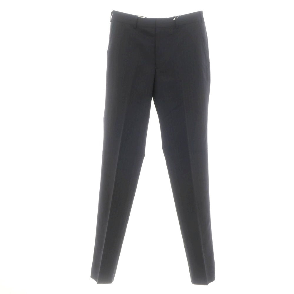 【中古】コムデギャルソン オムドゥ COMME des GARCONS HOMME DEUX 2023年秋冬 ウール ストライプ ドレススラックスパンツ ダークネイビー【 M 】【 状態ランクA 】【 メンズ 】