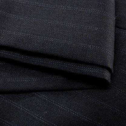 【中古】コムデギャルソン オムドゥ COMME des GARCONS HOMME DEUX 2023年秋冬 ウール ストライプ ドレススラックスパンツ ダークネイビー【 M 】【 状態ランクA 】【 メンズ 】