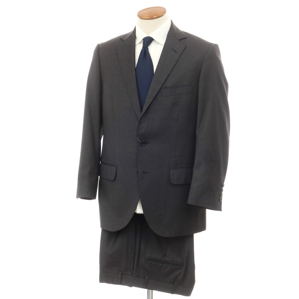 【中古】アクアスキュータム Aquascutum ウール 2つボタンスーツ ダークグレー【 38S 】【 状態ランクC 】【 メンズ 】
[CPD]