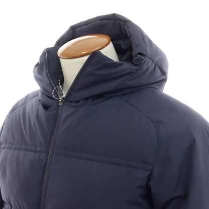 【中古】ヘルノ Herno Laminar GORE-TEX WINDSTOPPER ジップアップ ダウンジャケット ネイビー【 46 】【 状態ランクC 】【 メンズ 】