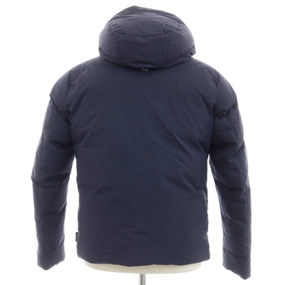 【中古】ヘルノ Herno Laminar GORE-TEX WINDSTOPPER ジップアップ ダウンジャケット ネイビー【 46 】【 状態ランクC 】【 メンズ 】