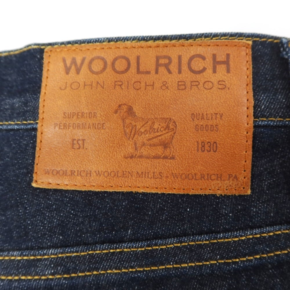 【中古】ウールリッチ WOOLRICH ストレッチ ジーンズ デニムパンツ ネイビー【サイズ36】【NVY】【S/S/A/W】【状態ランクB】【メンズ】