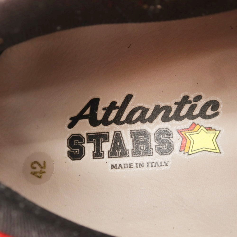 【中古】【未使用】アトランティックスターズ Atlantic STARS POLARIS スニーカー レッドxカーキ系【 42 】【 状態ランクS 】【 メンズ 】