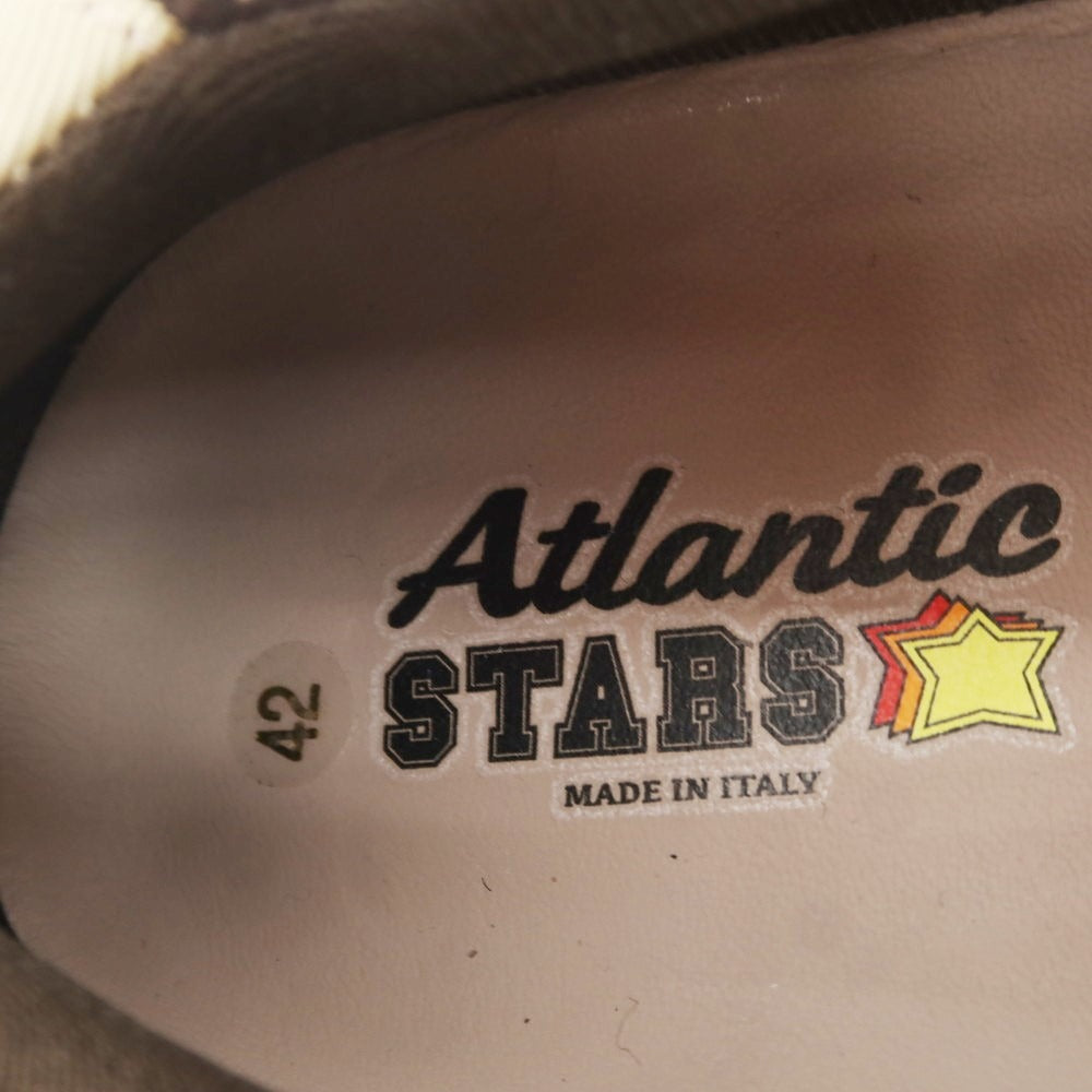 【中古】【未使用】アトランティックスターズ Atlantic STARS POLARIS スニーカー ブラウン【 42 】【 状態ランクS 】【 メンズ 】