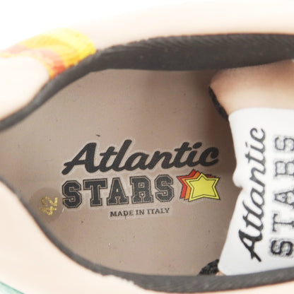 【中古】【未使用】アトランティックスターズ Atlantic STARS POLARIS スニーカー ローズピンクxグリーン×オーカー【 42 】【 状態ランクS 】【 メンズ 】