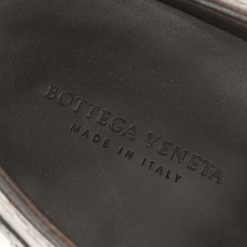 【中古】ボッテガヴェネタ BOTTEGAVENETA ウイングチップ ドレスシューズ ダークブラウンxブラック【 42 1/2 】【 状態ランクA 】【 メンズ 】
[BPD]