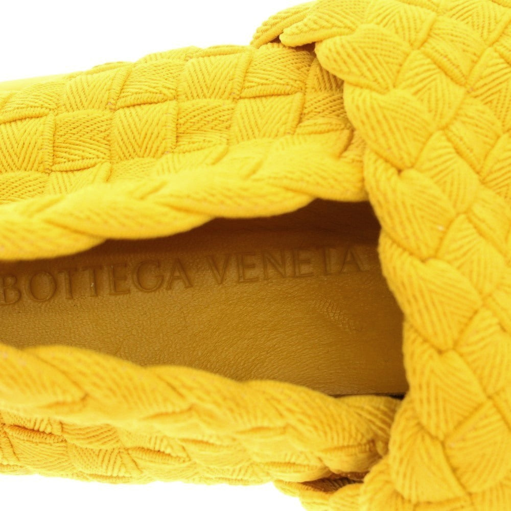 【中古】ボッテガヴェネタ BOTTEGAVENETA PLAT SNEAKER イントレチャート スリッポン シューズ イエロー【 42 】【 状態ランクA 】【 メンズ 】