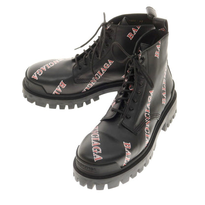 【中古】バレンシアガ BALENCIAGA STRIKE LACE-UP ロゴ レースアップブーツ ブラック【 42 】【 状態ランクA 】【 メンズ 】
[APD]