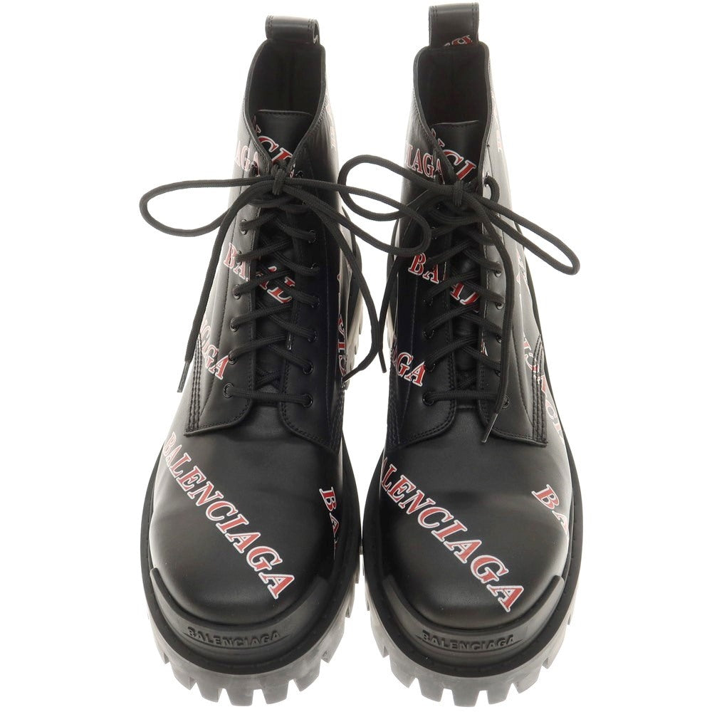 【中古】バレンシアガ BALENCIAGA STRIKE LACE-UP ロゴ レースアップブーツ ブラック【 42 】【 状態ランクA 】【 メンズ 】
[APD]