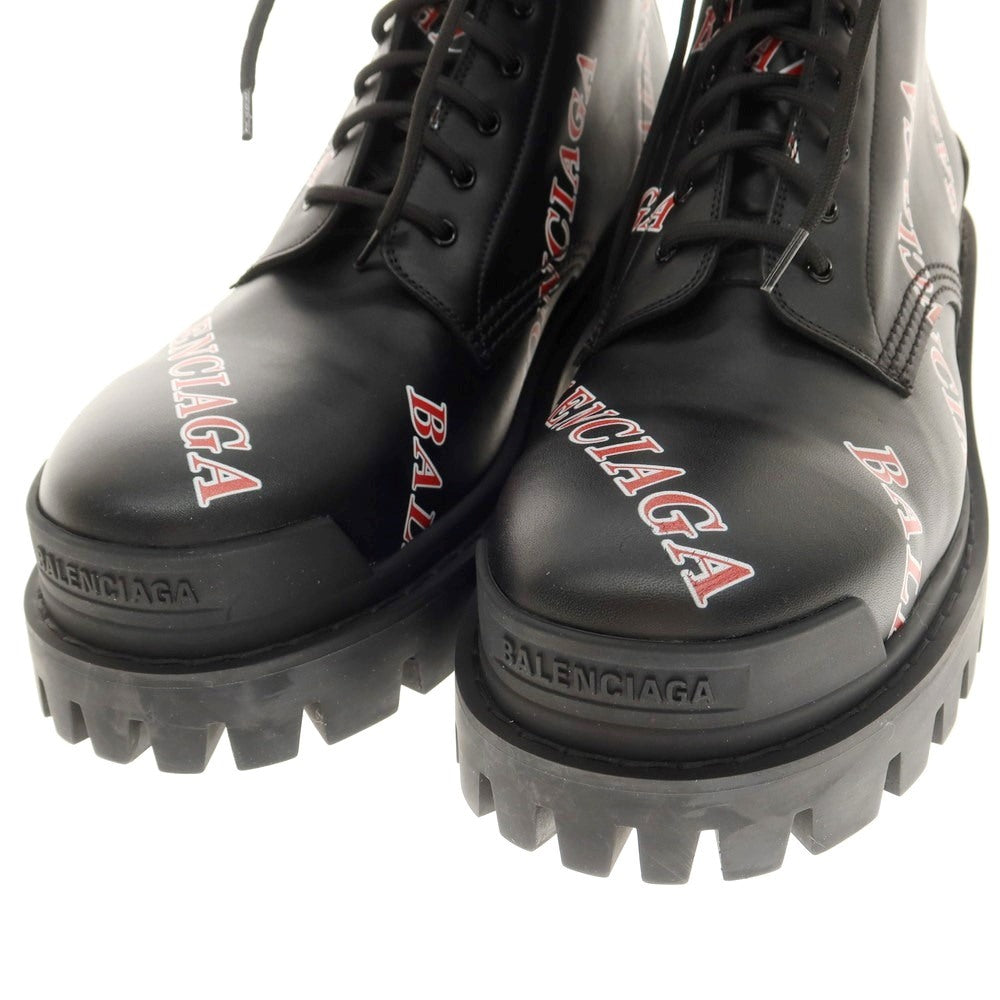 【中古】バレンシアガ BALENCIAGA STRIKE LACE-UP ロゴ レースアップブーツ ブラック【 42 】【 状態ランクA 】【 メンズ 】
[APD]