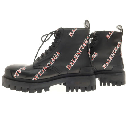 【中古】バレンシアガ BALENCIAGA STRIKE LACE-UP ロゴ レースアップブーツ ブラック【 42 】【 状態ランクA 】【 メンズ 】
[APD]