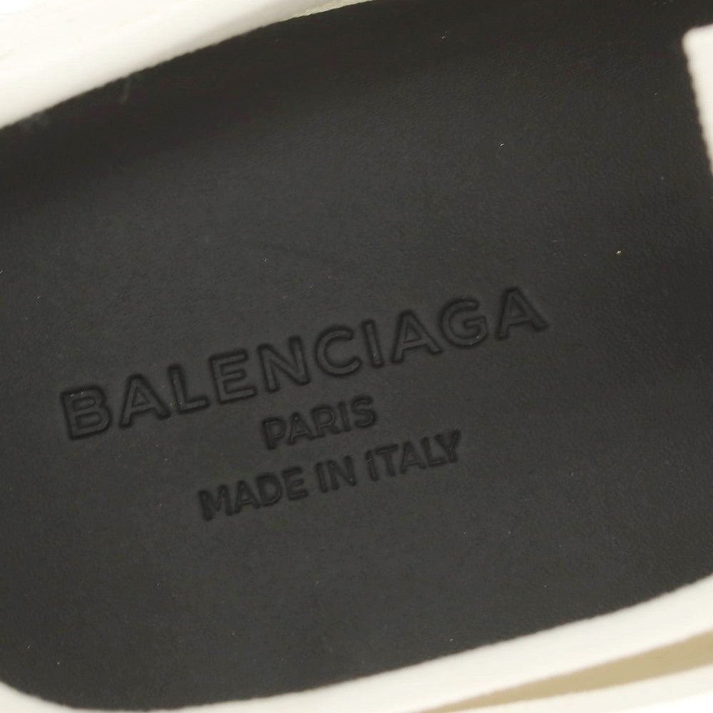 【中古】バレンシアガ BALENCIAGA RACE RANNER スニーカー ホワイトxブラック【 41 】【 状態ランクA 】【 メンズ 】