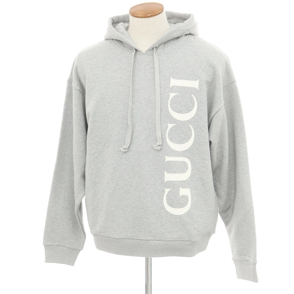 【中古】グッチ GUCCI コットンスウェット地 プルオーバー パーカー グレー【サイズM】【GRY】【A/W】【状態ランクA】【メンズ】
[BPD]