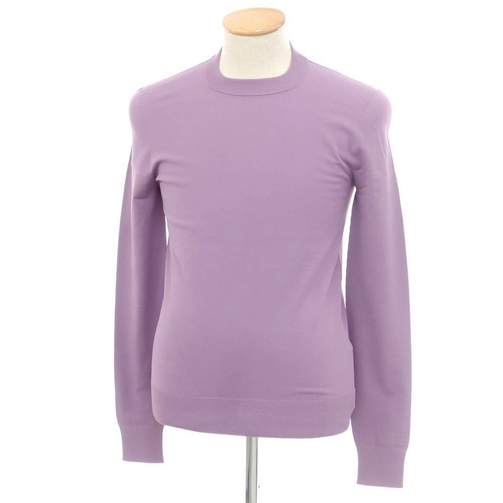 【中古】ボッテガヴェネタ BOTTEGAVENETA レーヨンポリエステル Pullover Techno Skin クルーネック プルオーバーニット ラベンダー系【サイズXS】【 状態ランクB 】【 メンズ 】[EPD]