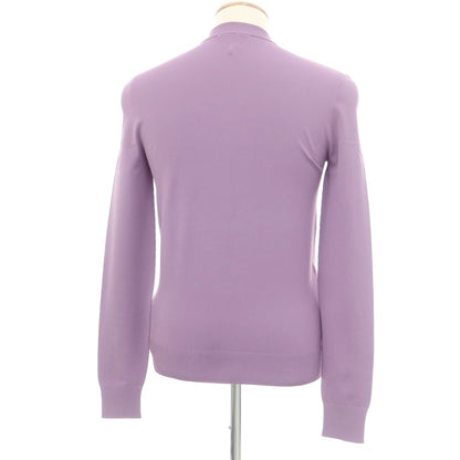[Used] Bottega Veneta Rayon Polyester Pullover Techno Skin Crew Neck Pullover Knit Lavender [Size XS] [PUP] [S/S] [Condition Rank B] [Men&