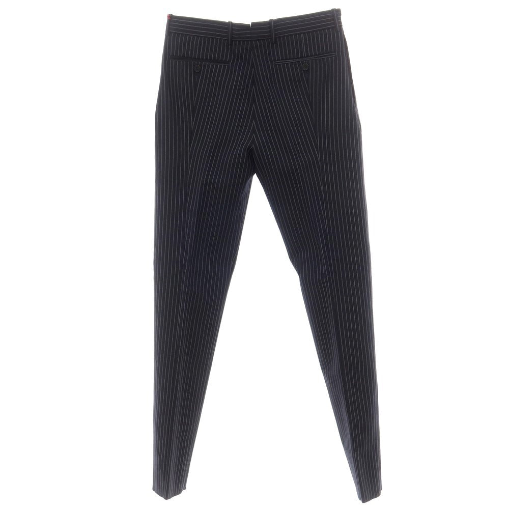 Alexander McQueen シアサッカー ストライプトラウザーズ パンツ