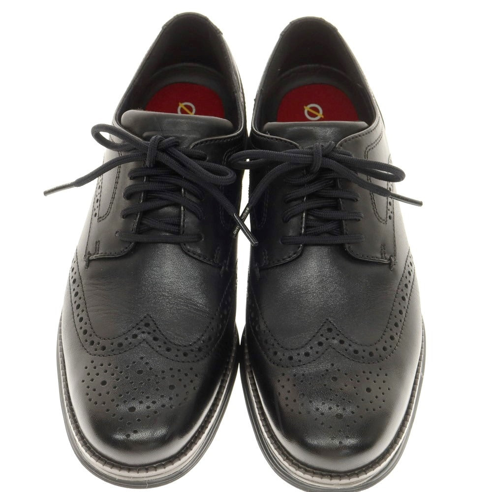 【中古】コールハーン COLE HAAN OG ENERGY MERID SHORTWING OX レザー ドレススニーカー ブラック【 7 1/2 】【 状態ランクB 】【 メンズ 】