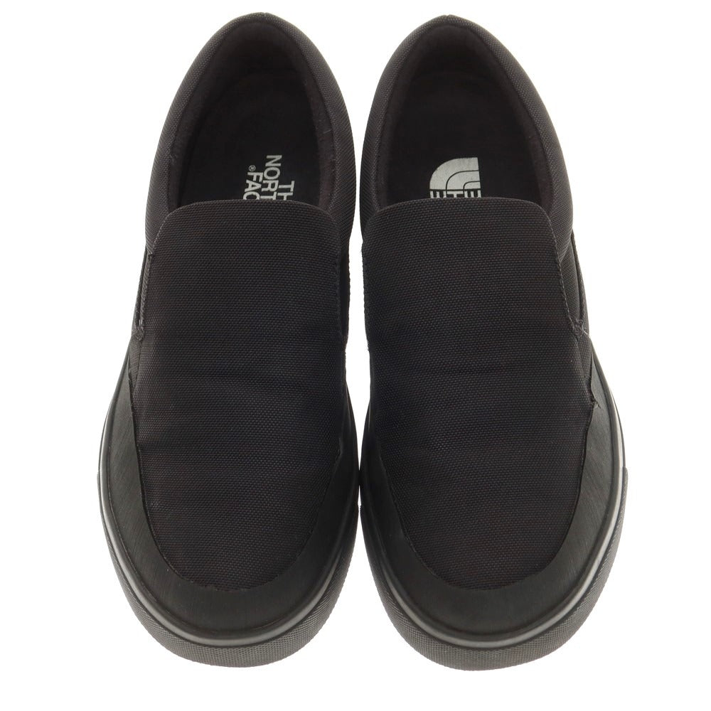 【中古】ザノースフェイス THE NORTH FACE Shuttle Slip-On WP CORDURA スリッポン スニーカー ブラック【 25cm 】【 状態ランクC 】【 メンズ 】