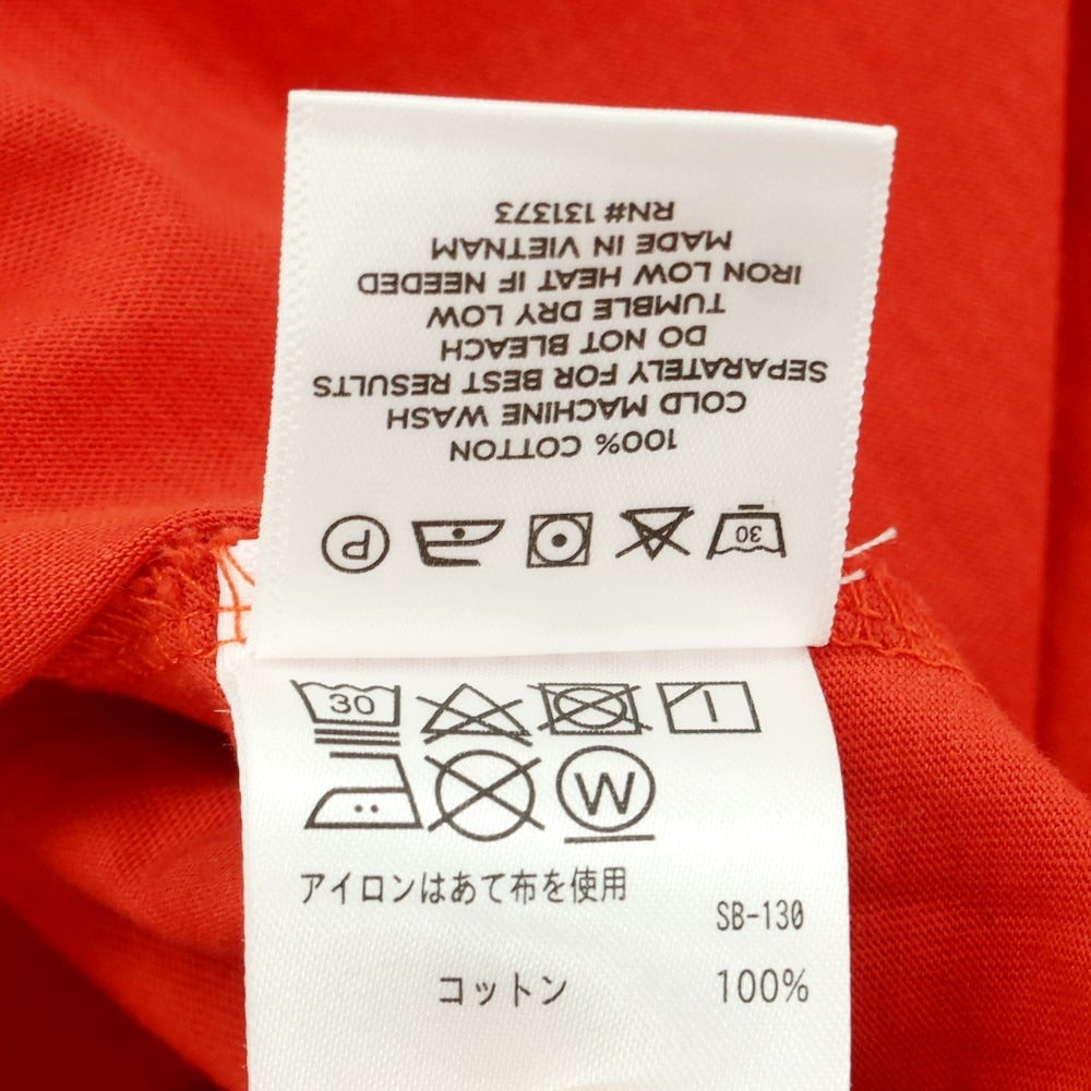 【SALE30％OFF/返品不可】【中古】サタデーズ ニューヨークシティ Saturdays NYC コットン クルーネック プリント 半袖Ｔシャツ オレンジ【 XS 】【 状態ランクA 】【 メンズ 】 [DPD]