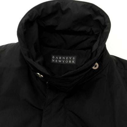 【中古】バーニーズニューヨーク BARNEYS NEWYORK ポリエステル ダウンコート ブラック【 48 】【 状態ランクA 】【 メンズ 】