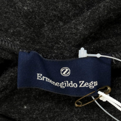 【中古】エルメネジルドゼニア Ermenegildo Zegna ストレッチ レーヨン タートルネック 長袖Ｔシャツ チャコールグレー【サイズL】【GRY】【S/S/A/W】【状態ランクA】【メンズ】