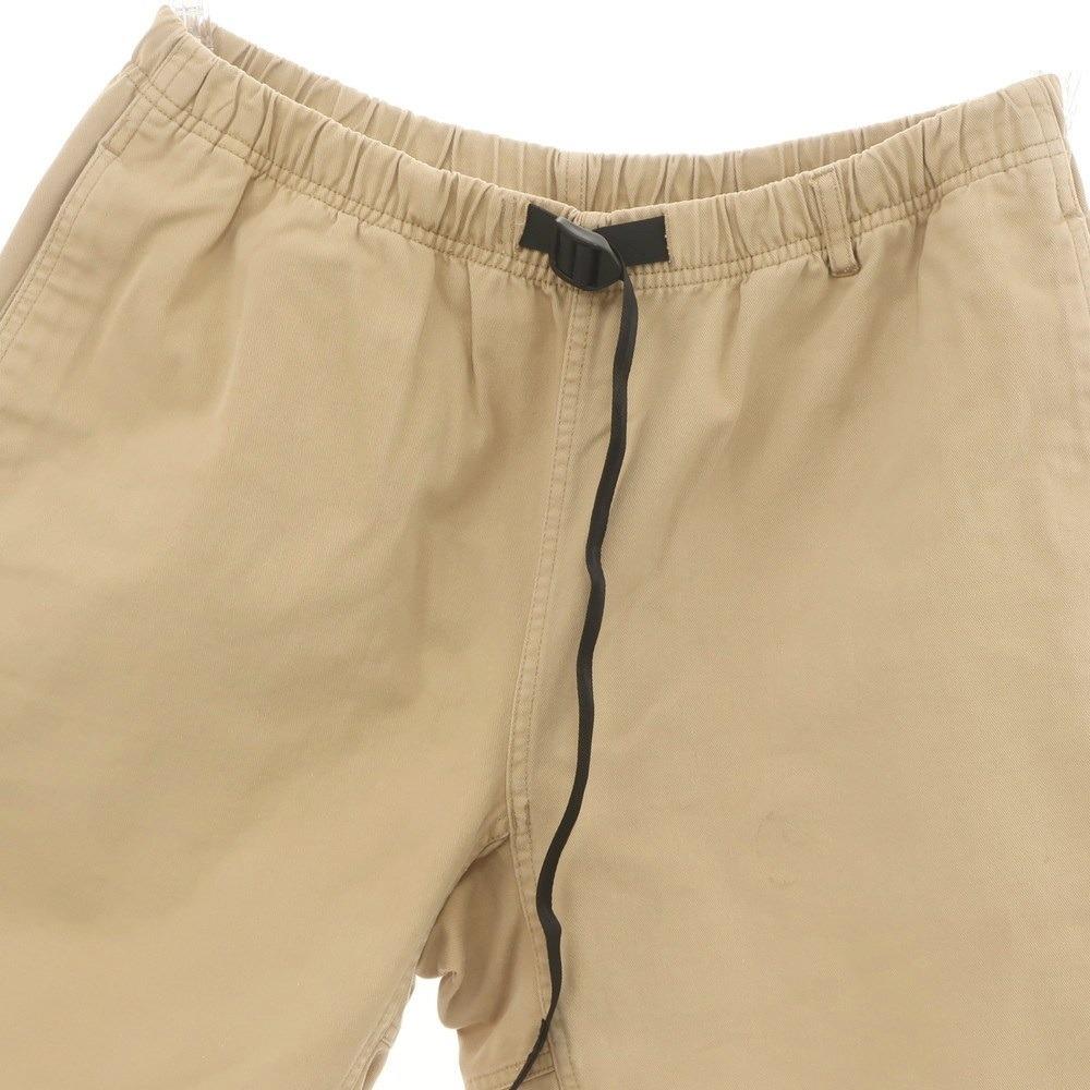 【中古】グラミチ Gramicci ツイルコットン ショートパンツ ベージュ【 XL 】【 状態ランクC 】【 メンズ 】