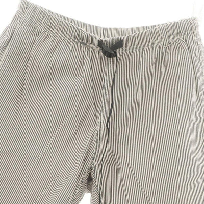 【中古】グラミチ Gramicci ストライプ ショートパンツ ネイビーxオフホワイト【 XL 】【 状態ランクB 】【 メンズ 】