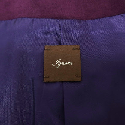 【中古】イガラシトラウザーズ 五十嵐 IGARASHI TROUSERS Ignore ポリエステル チェスターコート ダークパープル【 オーダー品（M位） 】【 状態ランクB 】【 メンズ 】
[APD]