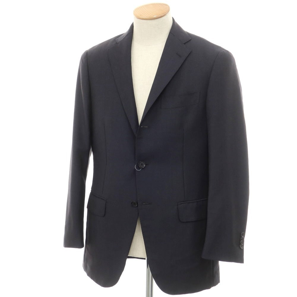 【中古】リングヂャケット RING JACKET モヘヤウール テーラードジャケット ダークネイビー【 44 】【 状態ランクC 】【 メンズ 】