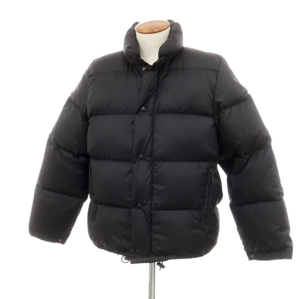 【中古】モンクレール MONCLER ポリエステル ダウンジャケット ブラック【 1 】【 状態ランクC 】【 メンズ 】