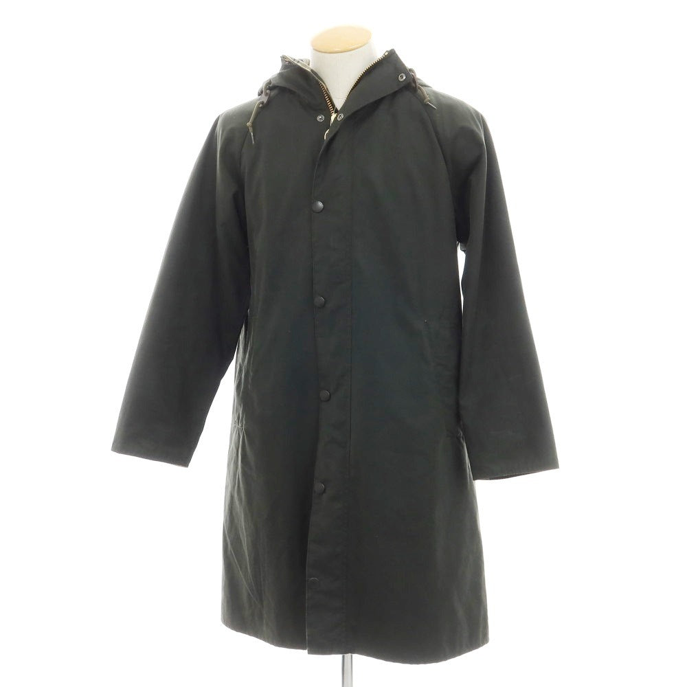【中古】バブアー Barbour オイルドコットン フーデッドコート オリーブ【 36 】【 状態ランクB 】【 メンズ 】 [EPD]