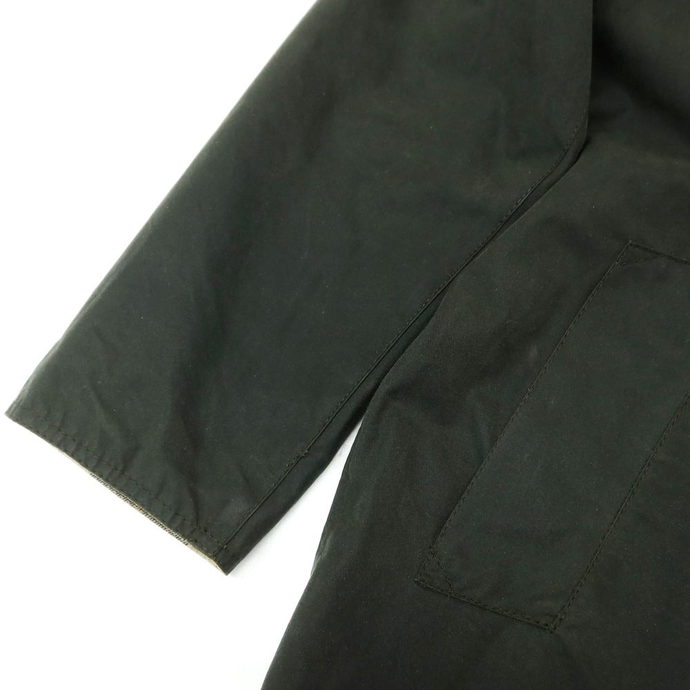 【中古】バブアー Barbour オイルドコットン フーデッドコート オリーブ【 36 】【 状態ランクB 】【 メンズ 】 [EPD]