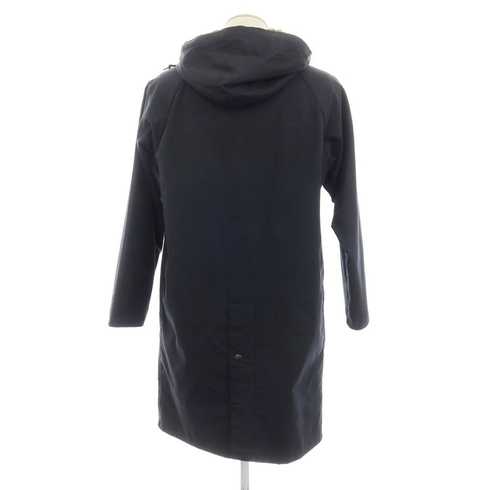 【中古】バブアー Barbour オイルドコットン フーデッドコート ダークネイビー【 36 】【 状態ランクB 】【 メンズ 】 [EPD]