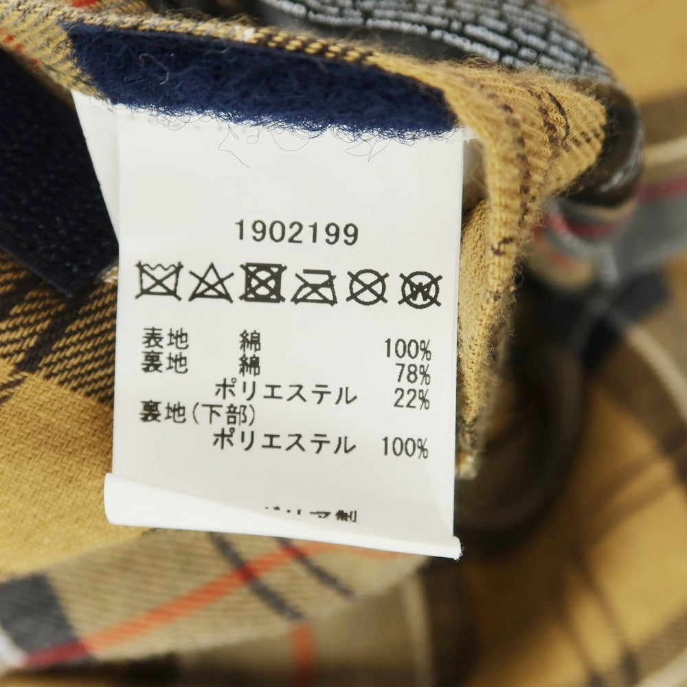 【中古】バブアー Barbour オイルドコットン フーデッドコート ダークネイビー【 36 】【 状態ランクB 】【 メンズ 】 [EPD]