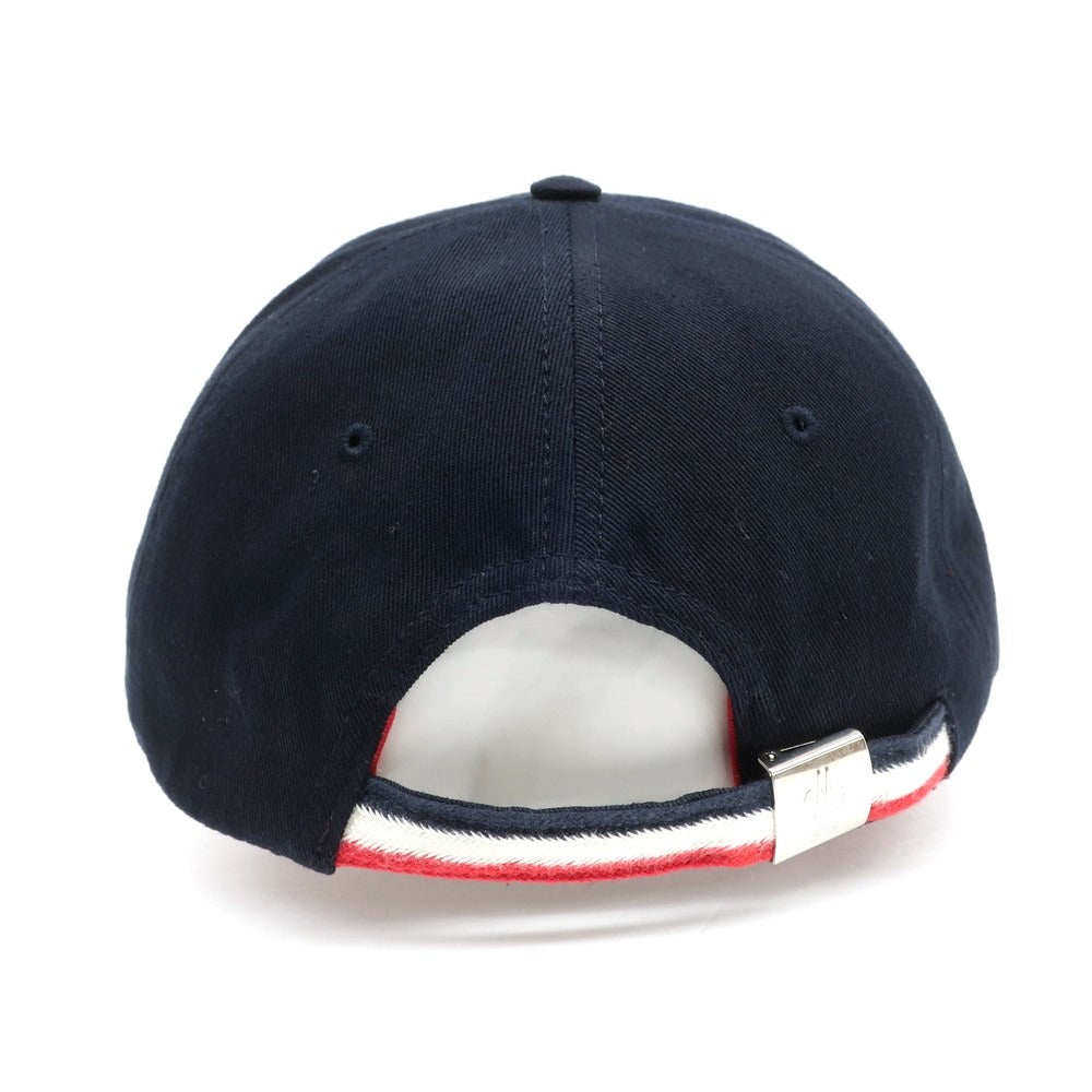 【中古】モンクレール MONCLER コットンツイル 6パネル キャップ ネイビーxレッド【 状態ランクA 】【 メンズ 】
[APD]