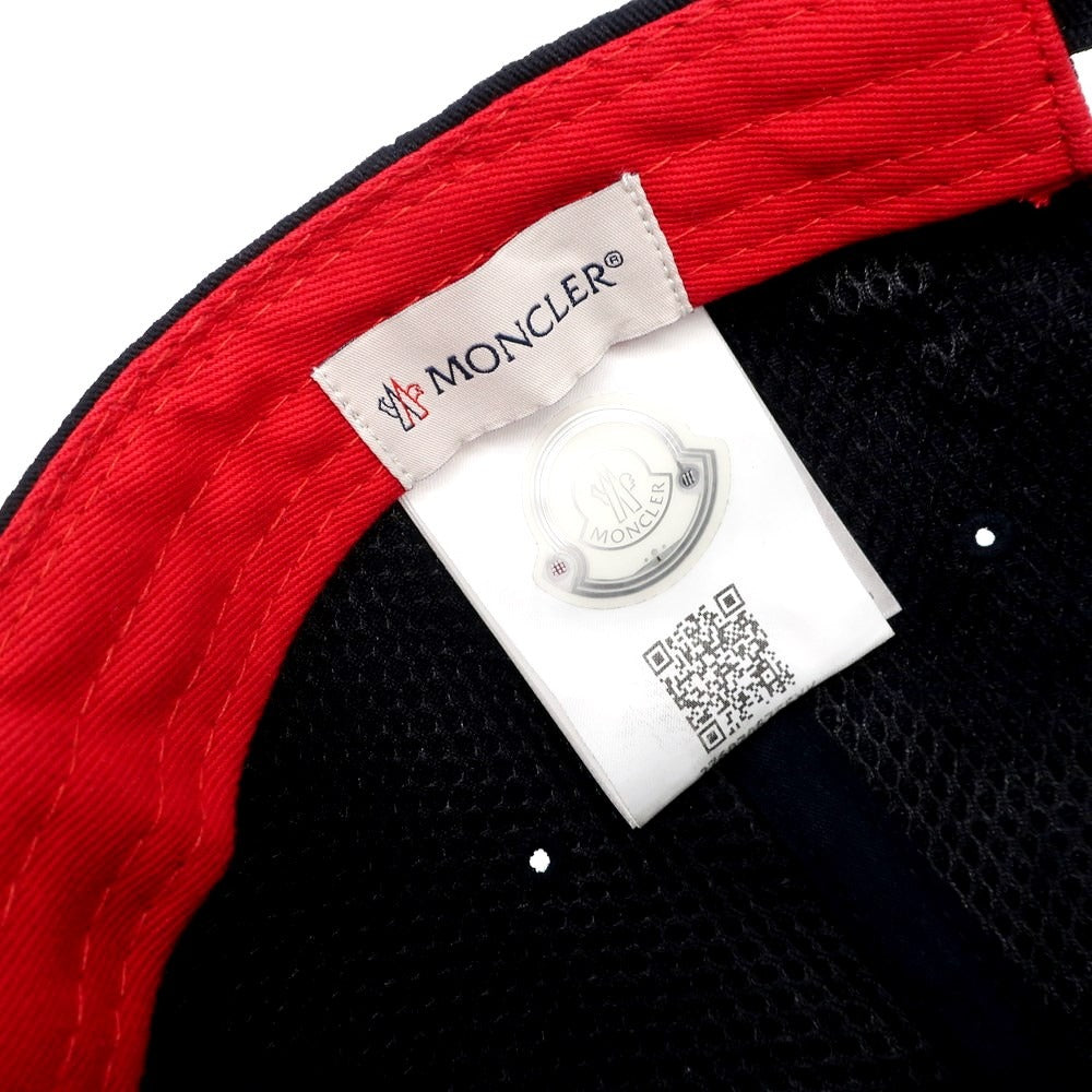 【中古】モンクレール MONCLER コットンツイル 6パネル キャップ ネイビーxレッド【 状態ランクA 】【 メンズ 】
[APD]