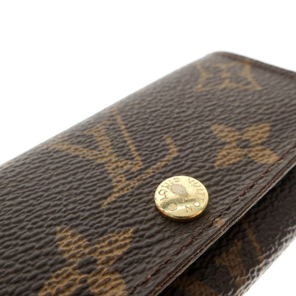 【中古】ルイ ヴィトン LOUIS VUITTON ミュルティクレ4 M69517 キーケース ブラウン【 状態ランクD 】【 メンズ 】