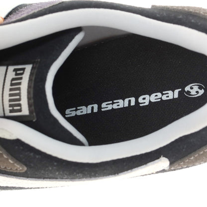 【中古】【未使用】プーマ PUMA × SAN SAN GEAR 2024年秋冬 スエード スニーカー ブラックxグレー【 27cm 】【 状態ランクS 】【 メンズ 】